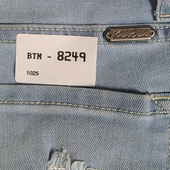 KanCan Light Wash Distressed Skinny Jeans Sz 5/26 - Picture 9 of 9